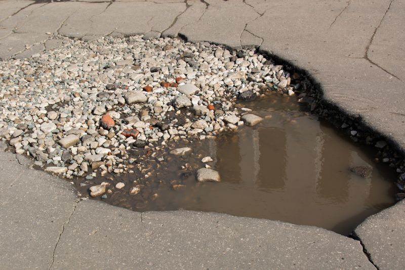 Asphalt Pothole Filling